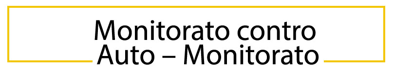 Monitorato contro Auto – Monitorato