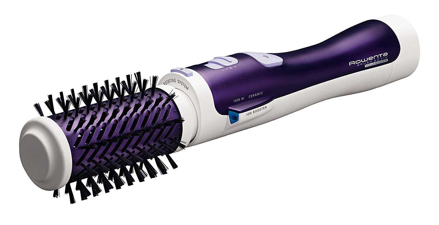 spazzola rotante per capelli corti video